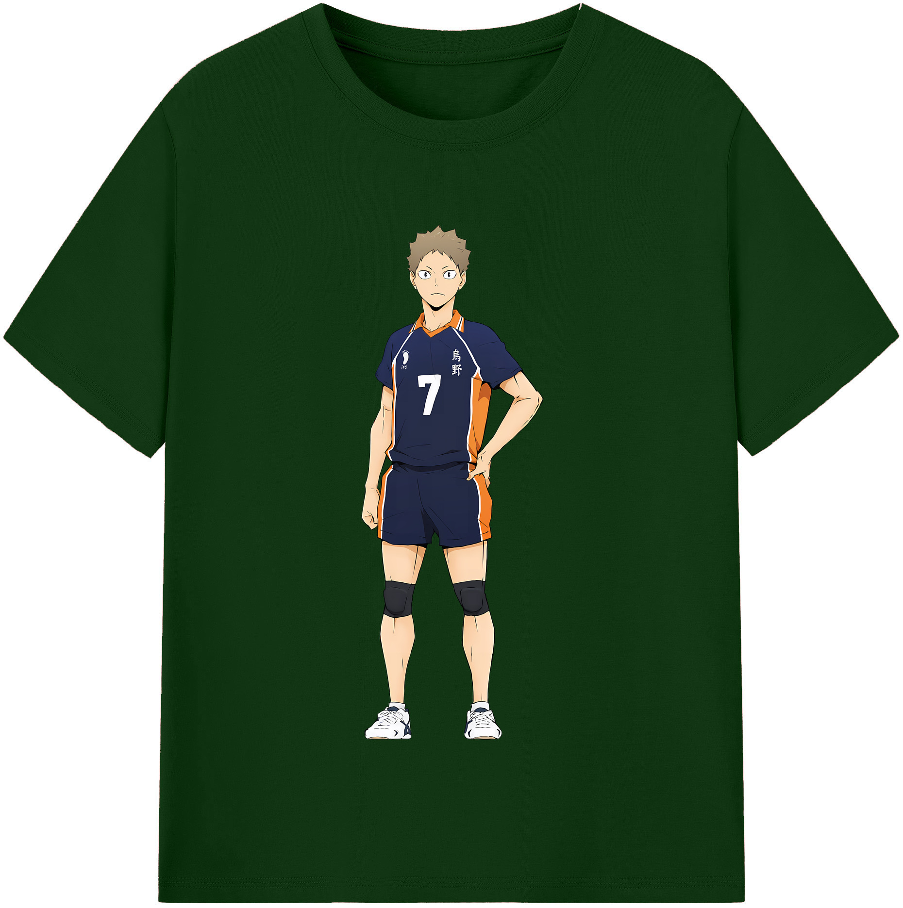 （画像用） ハイキュー!! Haikyu!! 綿100％半袖Tシャツ（フロントプリント）